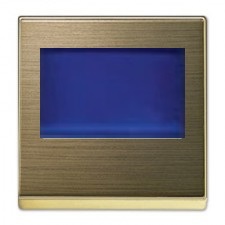 tapa modulo radio niessen sky 8568 oe oro envejecido
