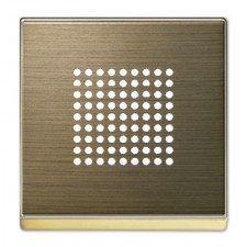 tapa timbre altavoz zumbador niessen sky 8529 oe oro envejecido