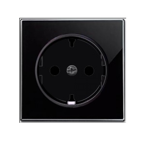 black glass